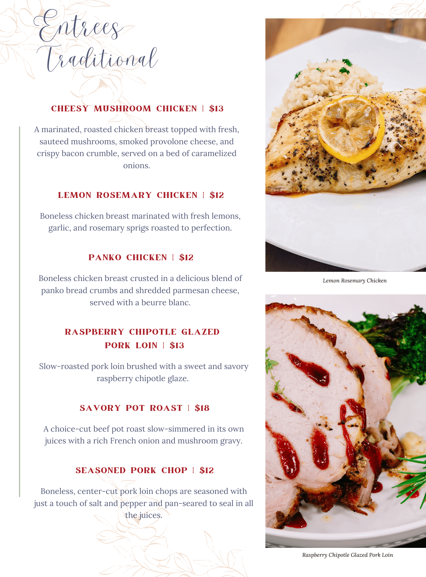 Entrees
